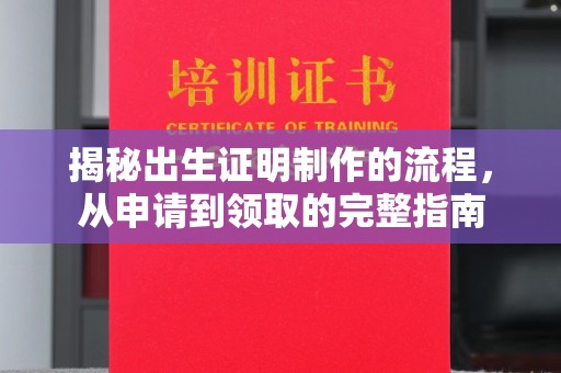 龙城揭秘出生证明制作的流程，从申请到领取的完整指南