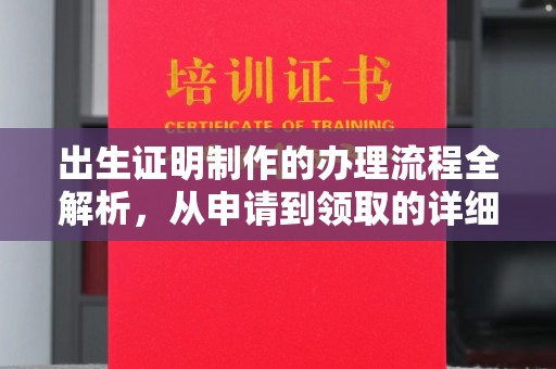 彭泽出生证明制作的办理流程全解析，从申请到领取的详细指南